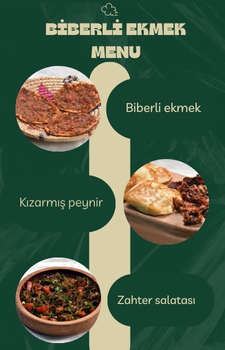 Biberli Ekmek Menü